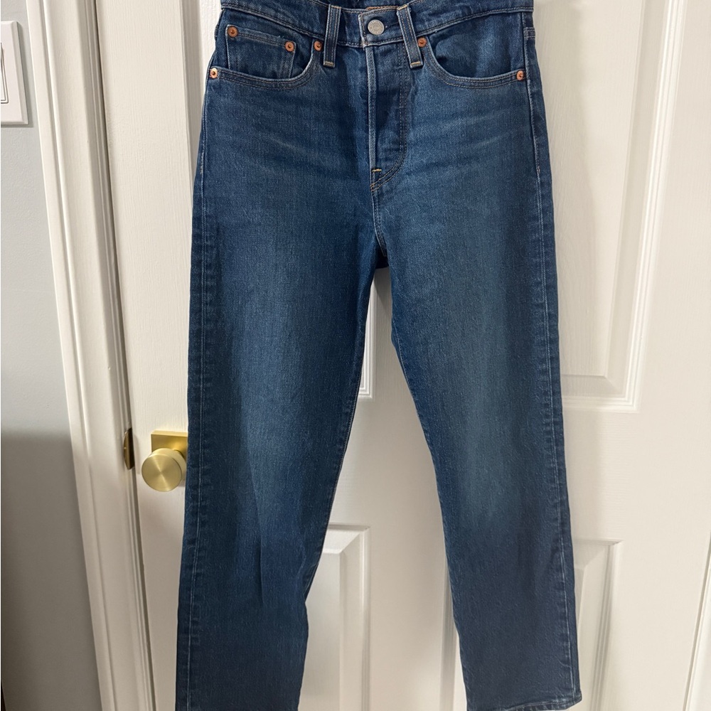 Levi’s Wedgie Straight Jeans, Size 24